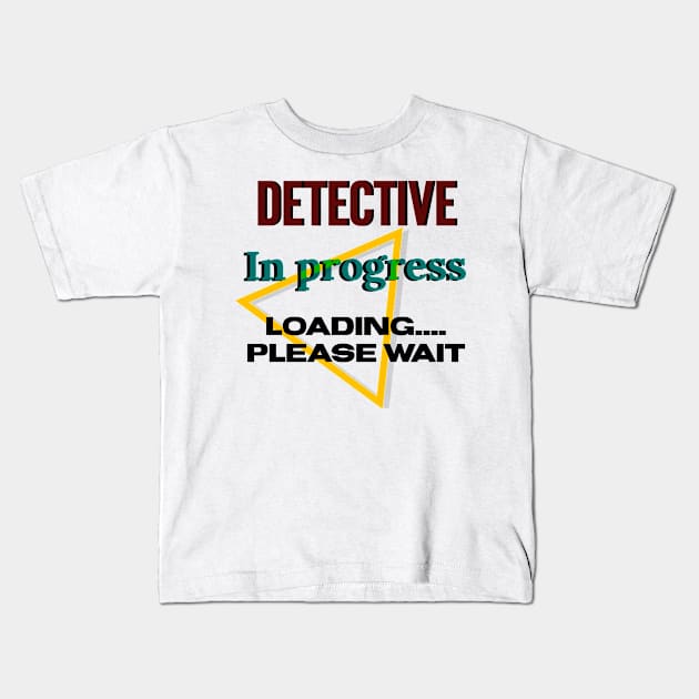 detective Kids T-Shirt by Design stars 5